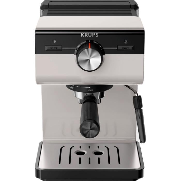 Кофеварка рожковая Krups Opio XP381B10 1140 Вт 15 бар Black/Silver (37525088)