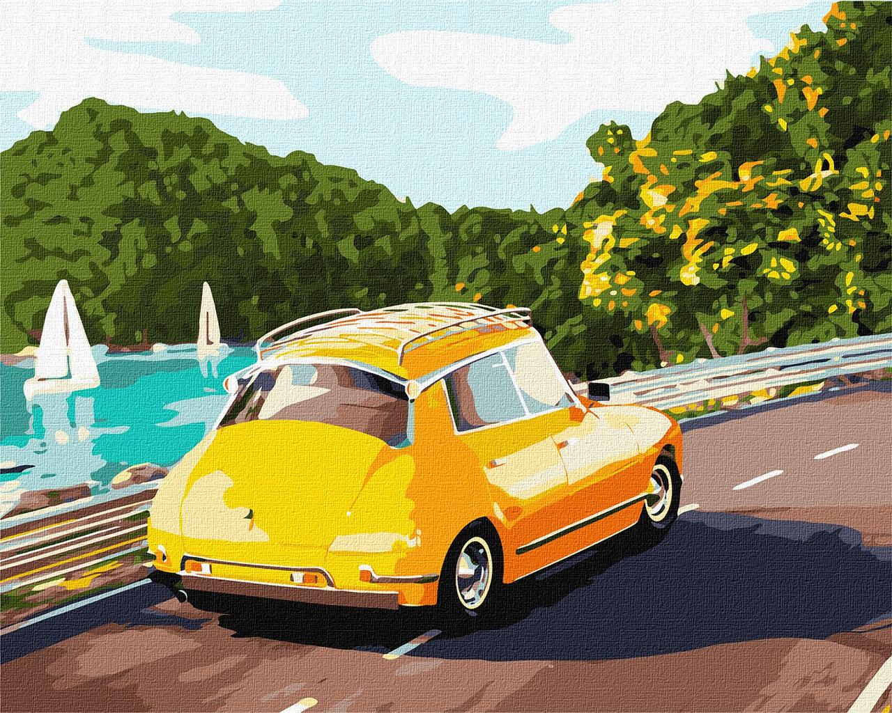 Картина по номерам Идейка Яркое путешествие KHO2523 холст на подрамнике 40x50 см (1603668183)