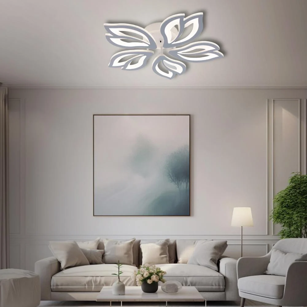 Люстра светодиодная ESLLSE ASTRA с пультом 60 Вт 5F 560x95 мм (10593) - фото 8 Люстра светодиодная ESLLSE ASTRA с пультом 60 Вт 5F 560x95 мм (10593) - фото 8