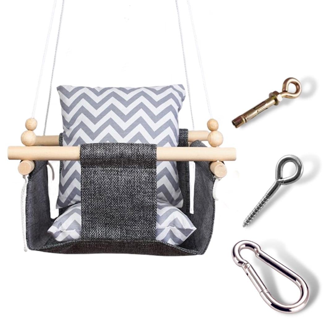 Детская качеля Infancy Зигзаг Графитовый (9675065) Детская качеля Infancy Зигзаг Графитовый (9675065)