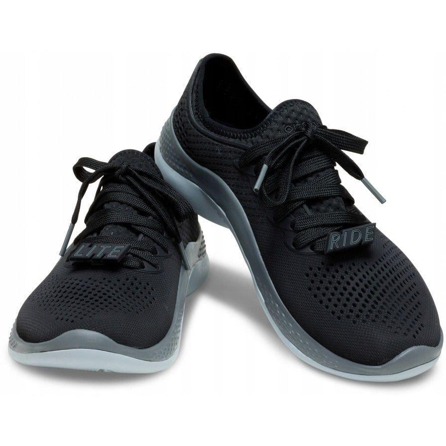 Кросівки чоловічі Crocs Literide 360 Pacer Black/Slate Grey р. 48/49 Чорний (25041)