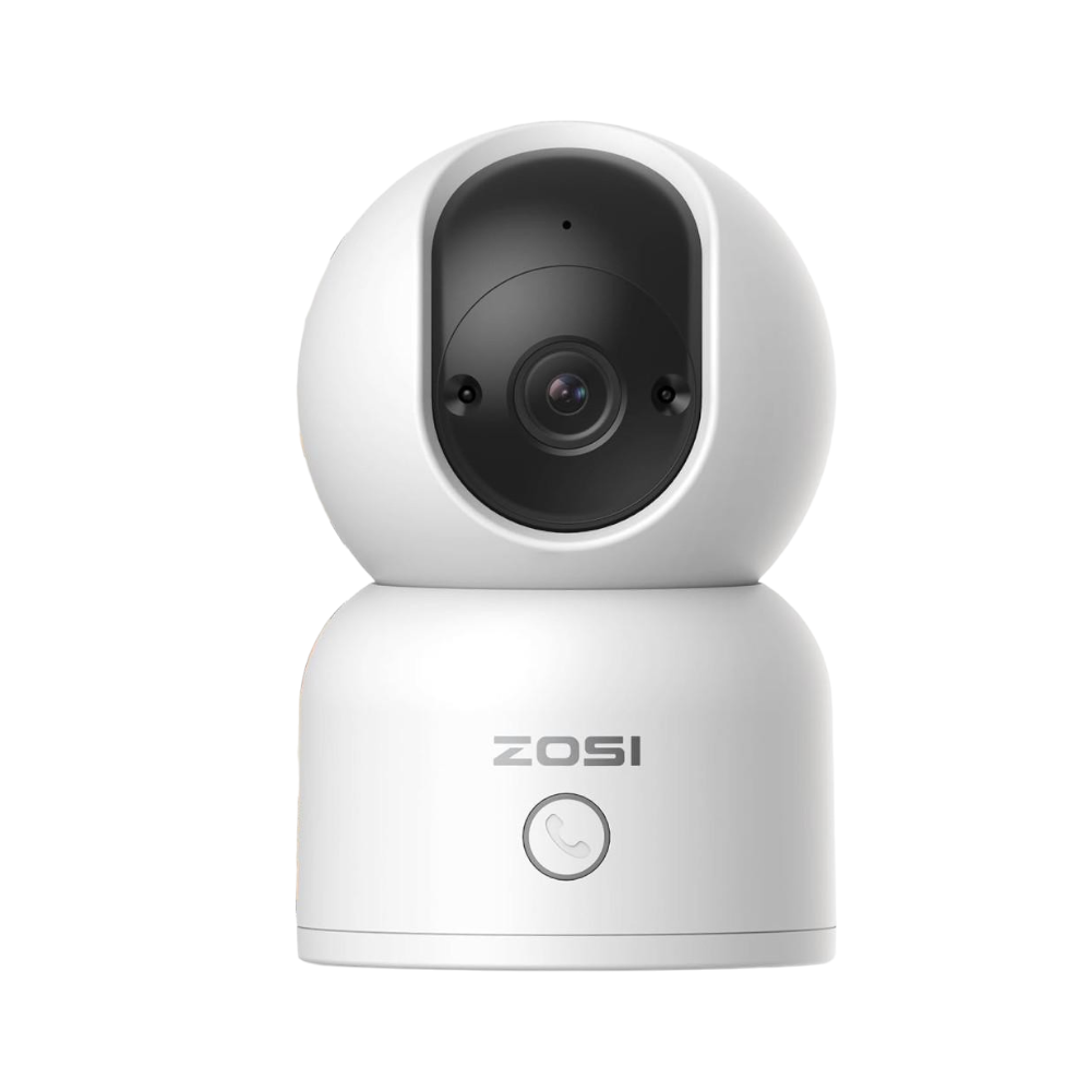 Відеокамера спостереження розумна ZOSI C518 2K WiFi 2,4G/5G нічне бачення