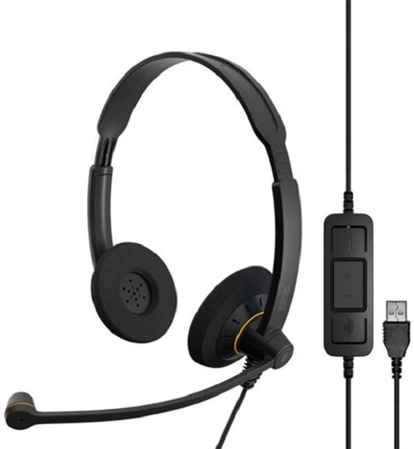 Навушники EPOS IMPACT SC 60 USB ML USB 2,1 м Чорний (1000551)