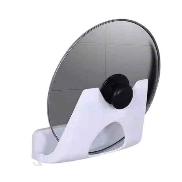 Підставка для кришок на стіну Multifunctional storage pot cover rack Білий (MX-00007475) Підставка для кришок на стіну Multifunctional storage pot cover rack Білий (MX-00007475)