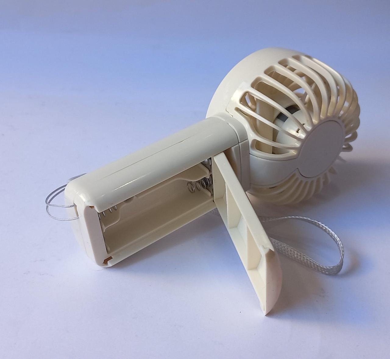 Вентилятор от 2 батарей ААА Белый (WF17) - фото 4