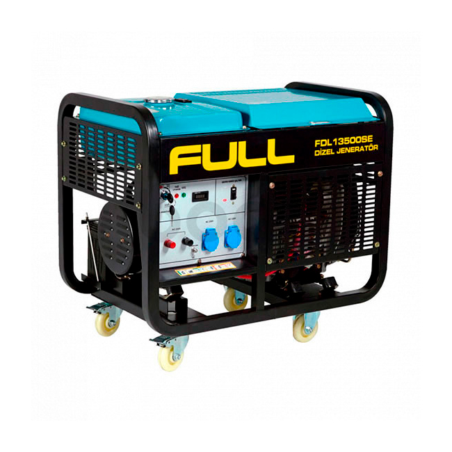 Генератор дизельный FDL13500SE 11 кВт 13,75KVA однофазный 25 л