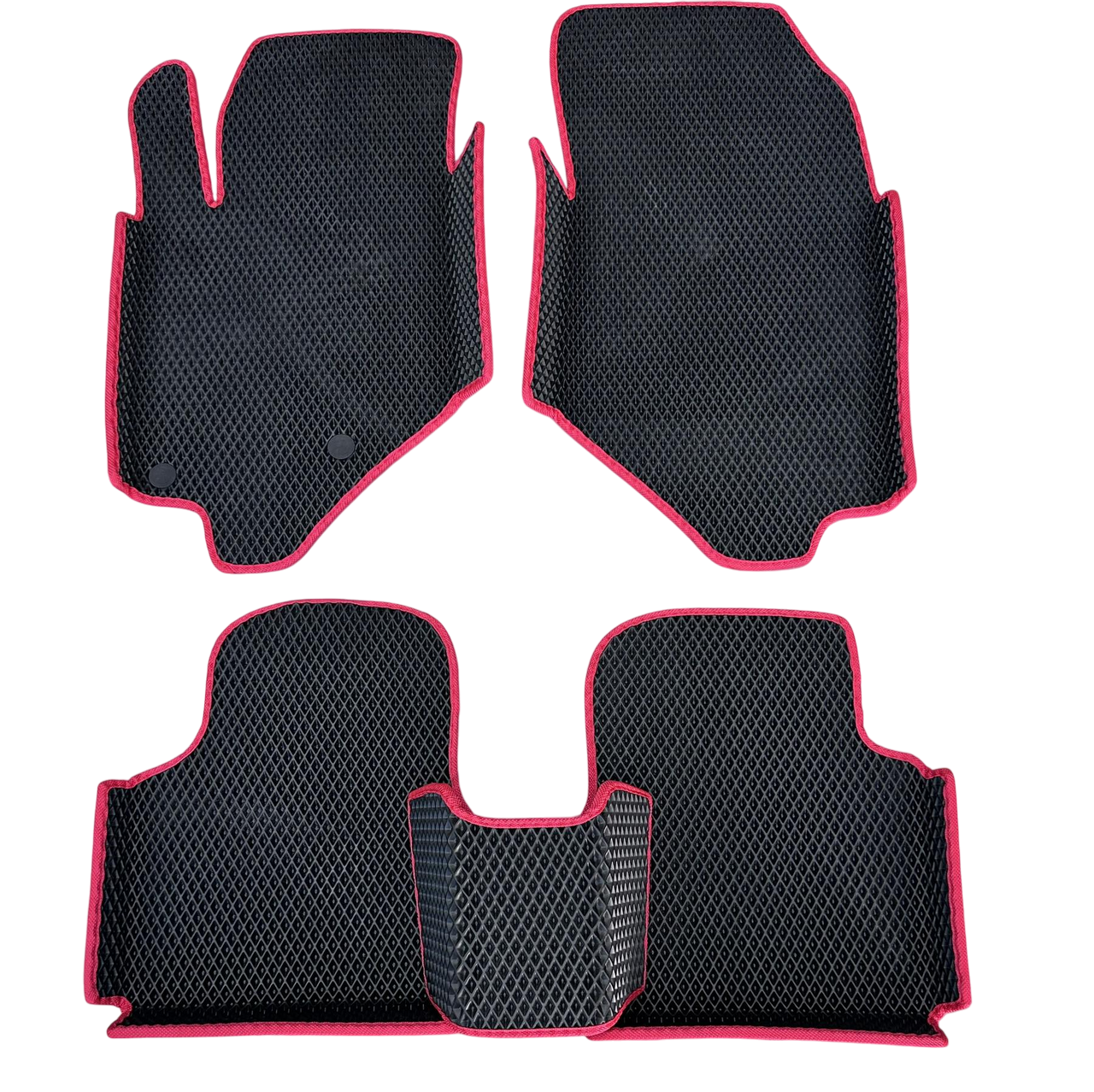 Коврики EVA с бортиками в салон для Peugeot 208 2019 гг. Черный (1984984672)