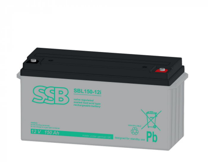 Аккумулятор AGM SSB SBL 150-12i 12 V 150 Ah (1987968540)