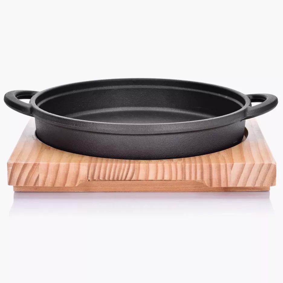 Сковорода с подставкой DUKA MUSN 24 см Черный (1216005)