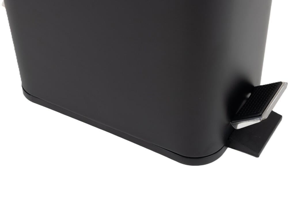 Ведро для мусора Zerix Sansa-TC0105 прямоугольное 5 л Черный (ZX5894) - фото 7 Ведро для мусора Zerix Sansa-TC0105 прямоугольное 5 л Черный (ZX5894) - фото 7