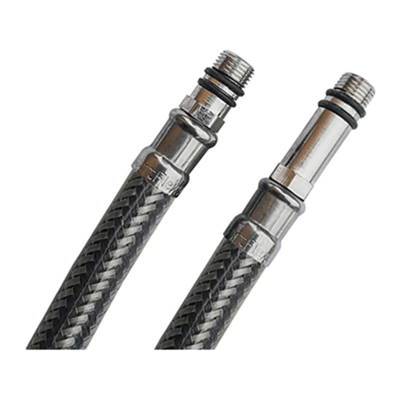 Набор шлангов для смесителя гибких SmartFlex М10 в силиконе 100 см 2 шт. (18701)