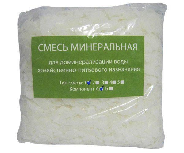Соль для доминерализации воды №1-А Ecosoft 1кг (17256)
