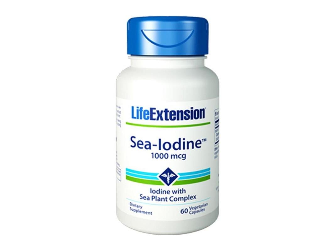 Йод/Sea-Iodine Life Extension 1000 мкг 60 капсул