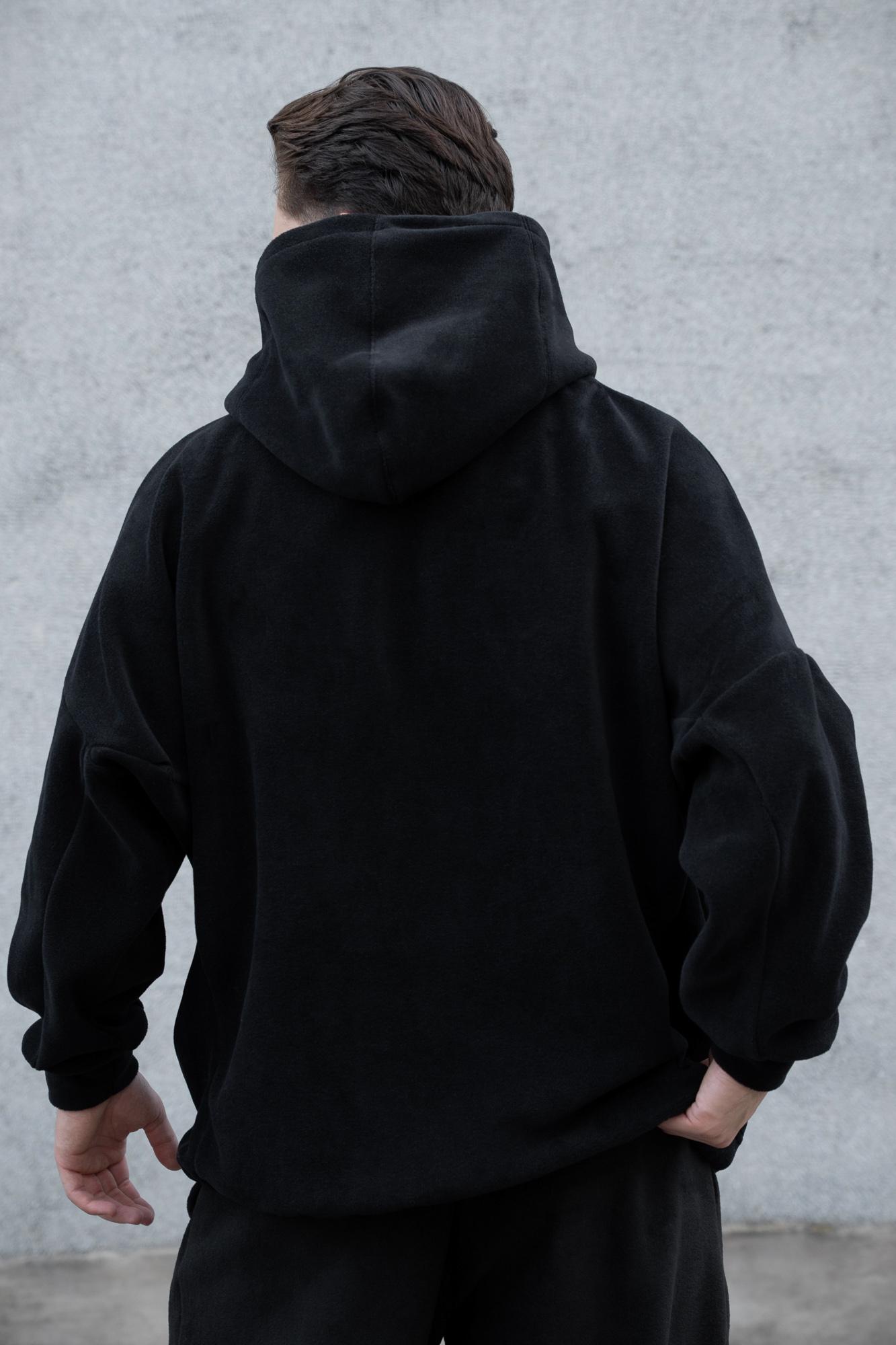 Худи Оверсайз с капюшоном Without Brand Soprano Black (8055980) - фото 4 Худи Оверсайз с капюшоном Without Brand Soprano Black (8055980) - фото 4