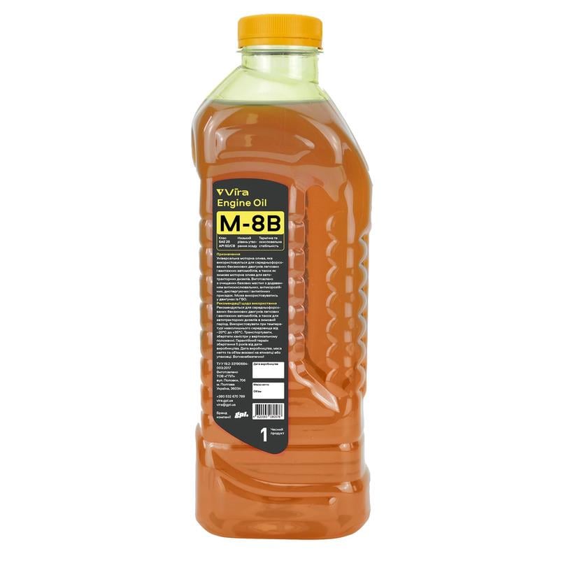 Масло моторное VIRA М-8В SAE 20 1 л (VI0308)