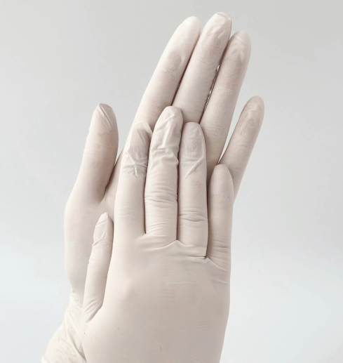 Перчатки Mercator Nitrylex Pink нитриловые без пудры текстурированные 4,1 г 100 шт. S Белый (28307499) - фото 2 Перчатки Mercator Nitrylex Pink нитриловые без пудры текстурированные 4,1 г 100 шт. S Белый (28307499) - фото 2