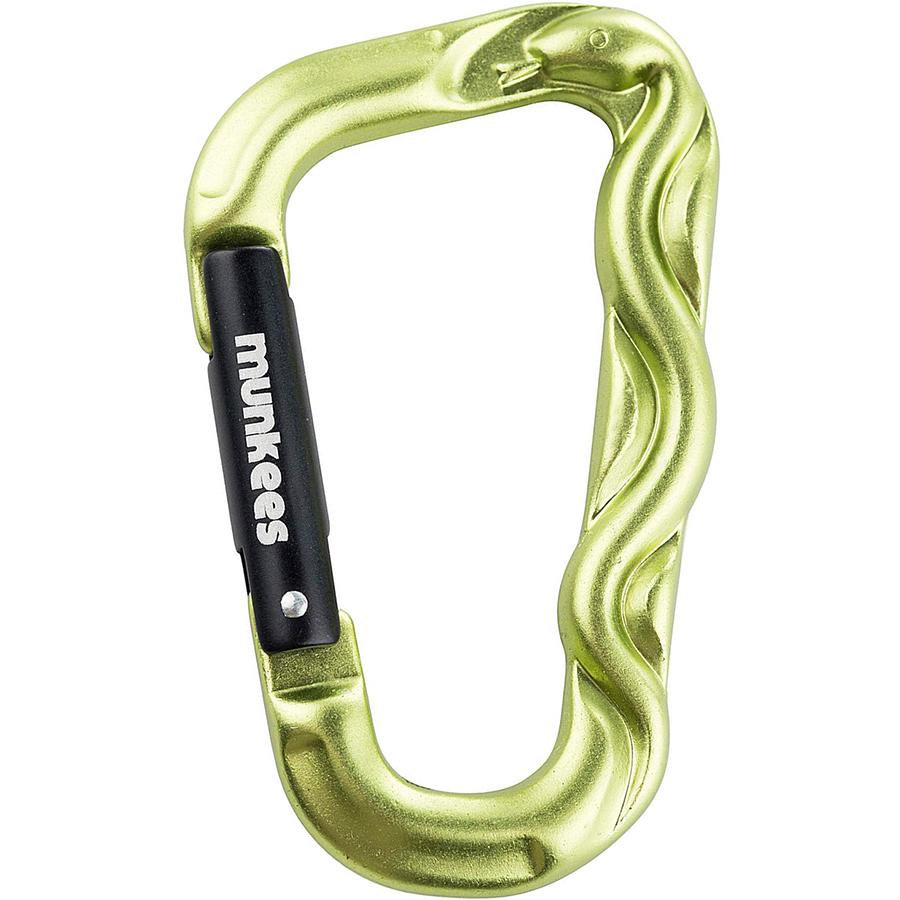 Карабін Munkees Snake Green (3286)