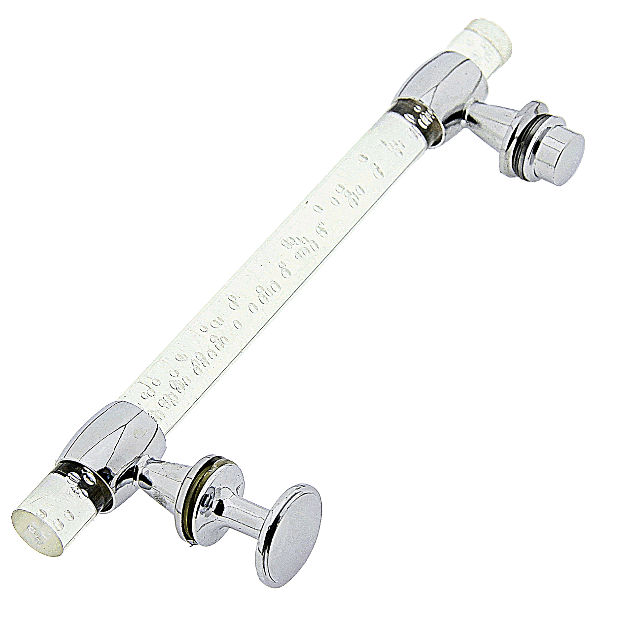 Ручка для скляних дверей Н 643 метал (Н643)