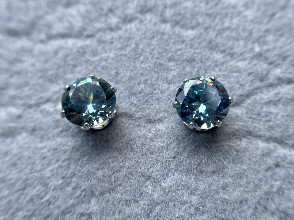 Серьги женские с фианитами