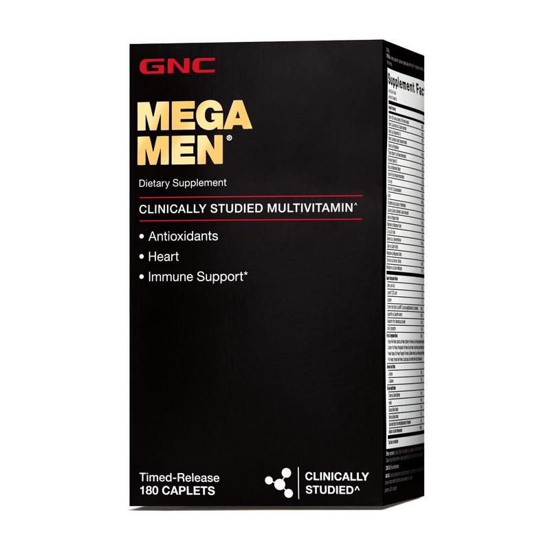 Витамины и минералы для мужчин GNC Mega Men 180 капс. (01208-01)