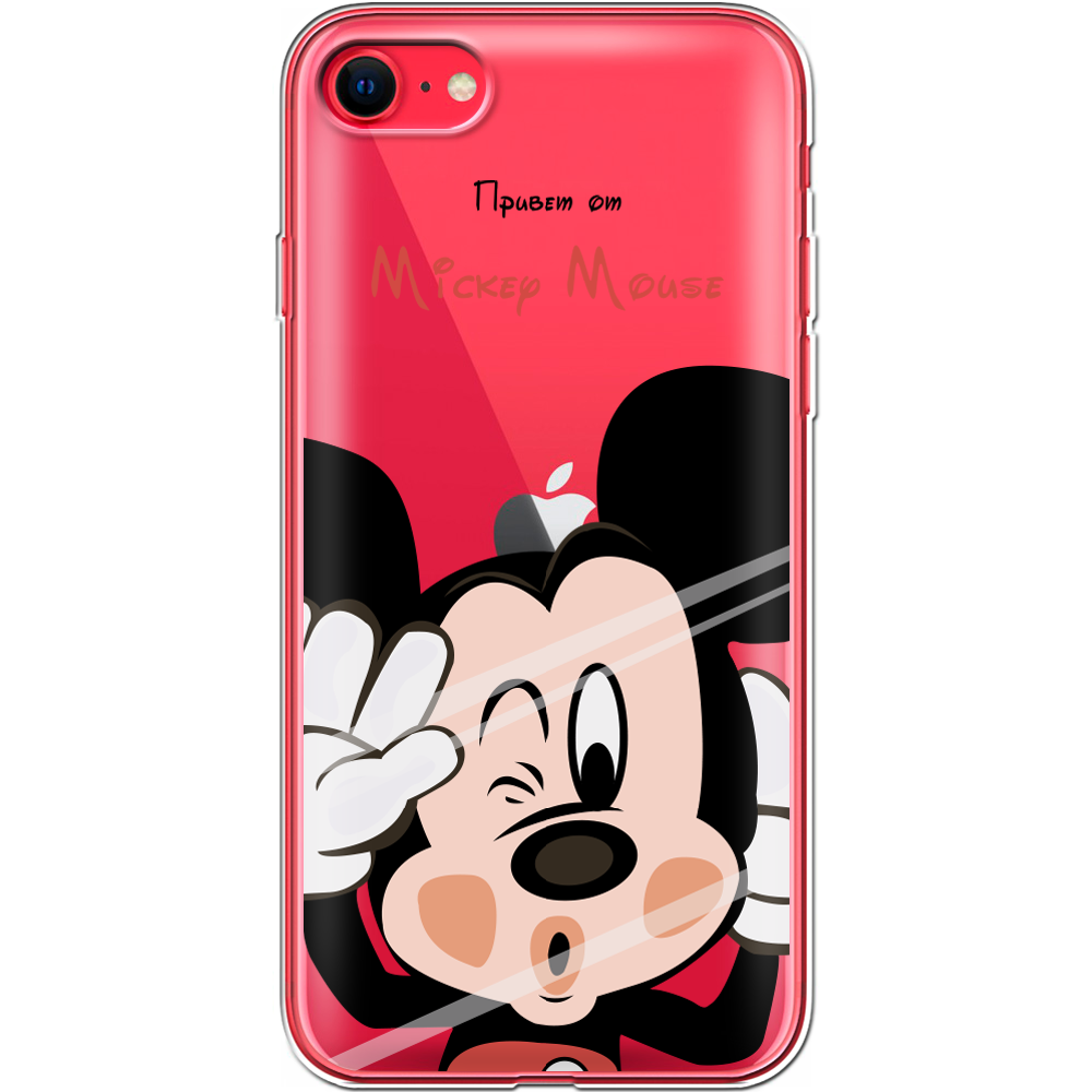 Чохол BoxFace Apple iPhone 7/8 SE 2020 Mister M Прозорий силікон (26205-cc58-26205)