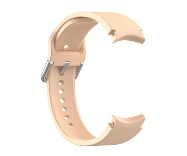 Ремешок Silicone для Samsung Galaxy Watch 7 20 мм Бежевый