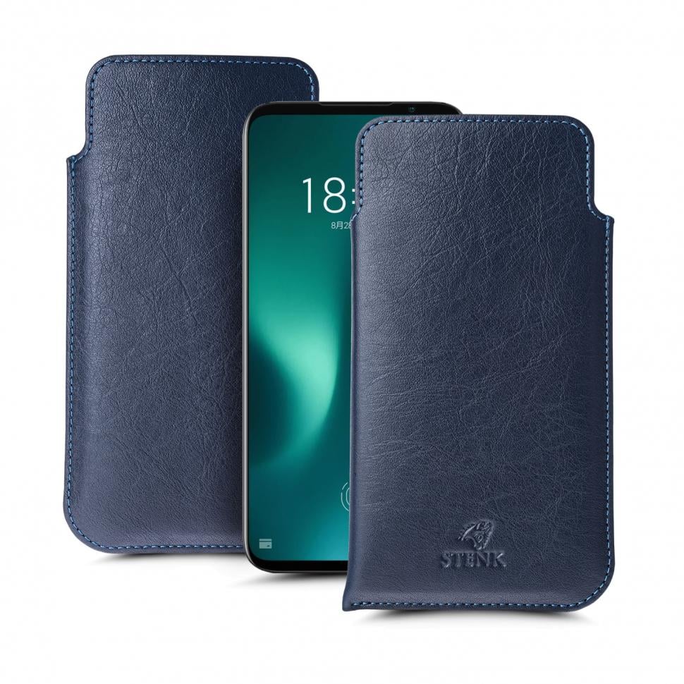 Футляр Stenk Elegance для Meizu 16s Pro Синий (65962)