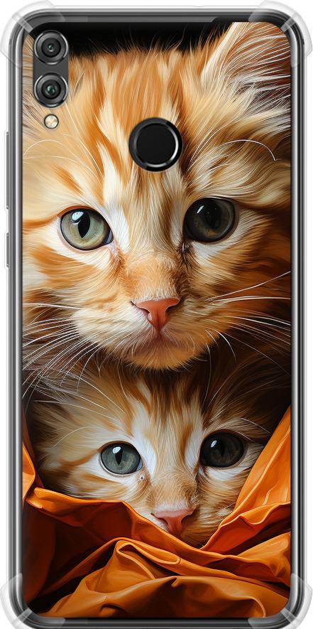 Чехол на Huawei Honor 8X Котики 2 (5664sp-1596-42517)