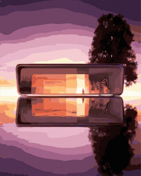 Картина по номерам Brushme Баланс с природой 40х50 см в термопакете (GX40385)