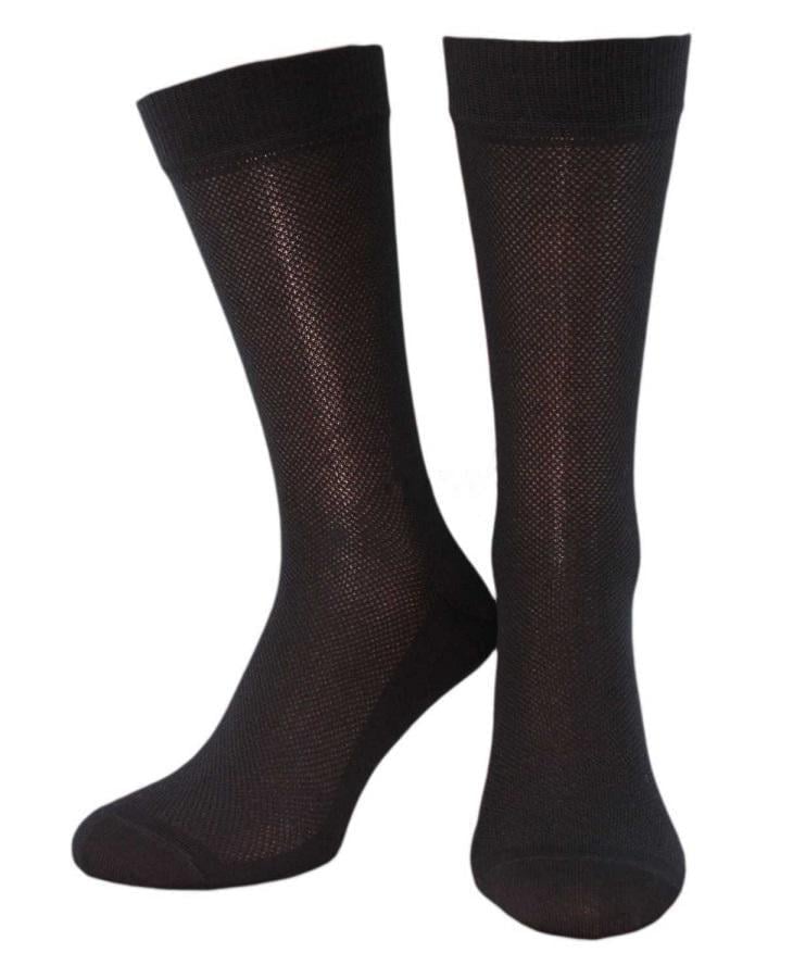 Шкарпетки чоловічі у сітку Легка хода 6390 класичні р. 25 Чорний - фото 1 Шкарпетки чоловічі у сітку Легка хода 6390 класичні р. 25 Чорний - фото 1