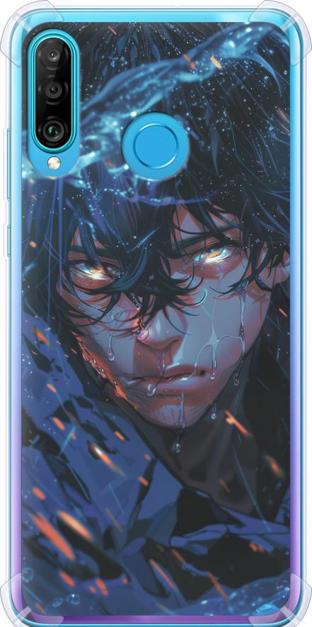 Чехол на Huawei P30 Lite Satoru Gojou (6128sp-1651-42517)