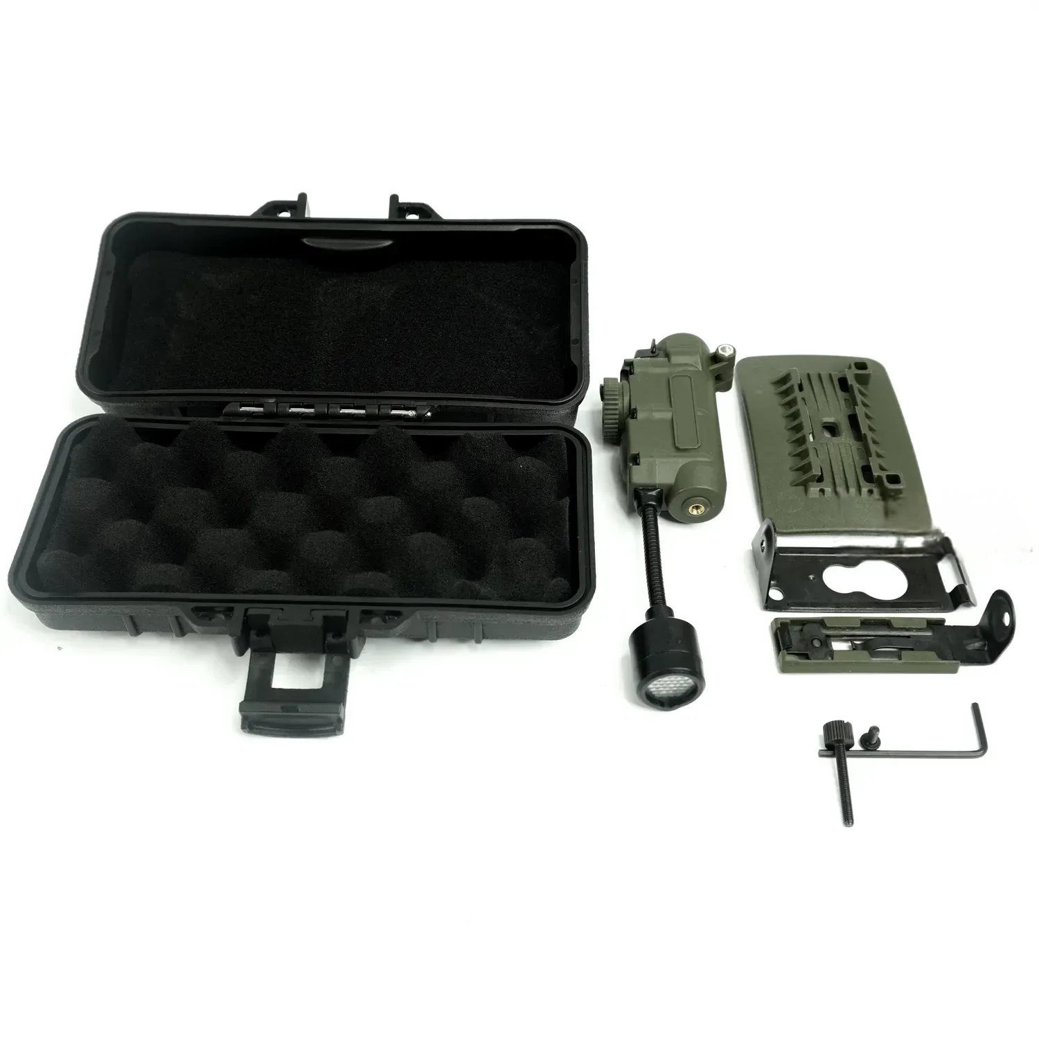 Фонарь на шлем Sidewinder MPLS MOLLE 5 LED и IFF маячок Олива (26274670)