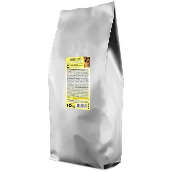 Корм сухий Fitmin Premius для дорослих собак з куркою 10 кг