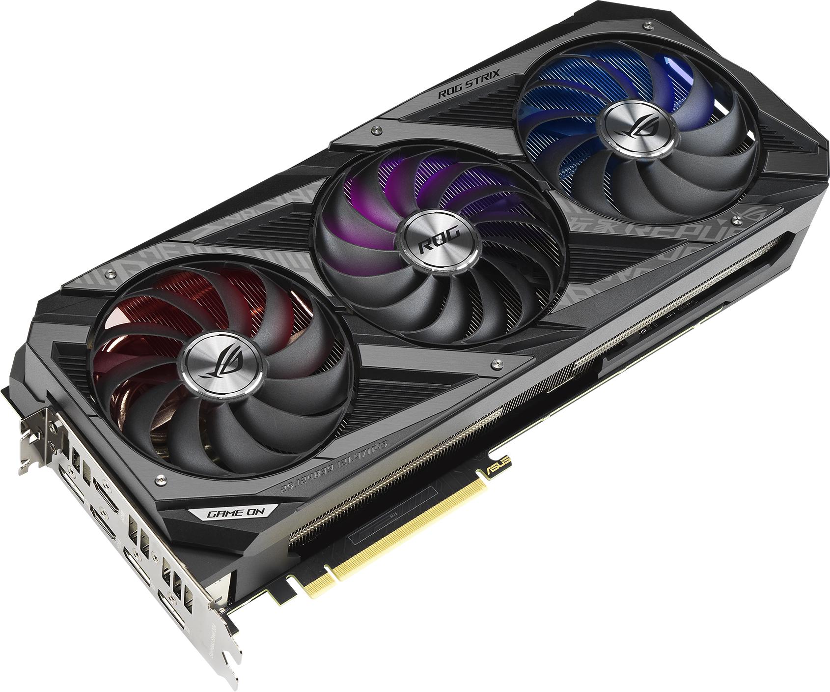 Відеокарта Asus ROG-STRIX-RTX3060TI-O8G-V2 Gaming (25312823) - фото 3