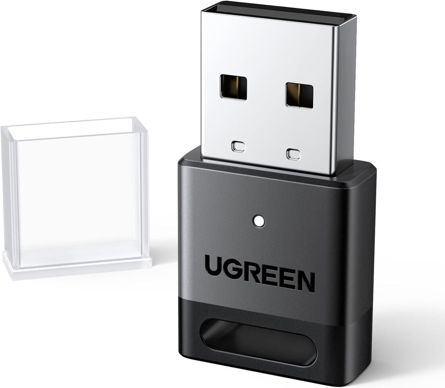 Адаптер для ПК UGREEN CM748 під керуванням Windows 11/10/8.1 Bluetooth 6.0 Black (75073) Адаптер для ПК UGREEN CM748 під керуванням Windows 11/10/8.1 Bluetooth 6.0 Black (75073)
