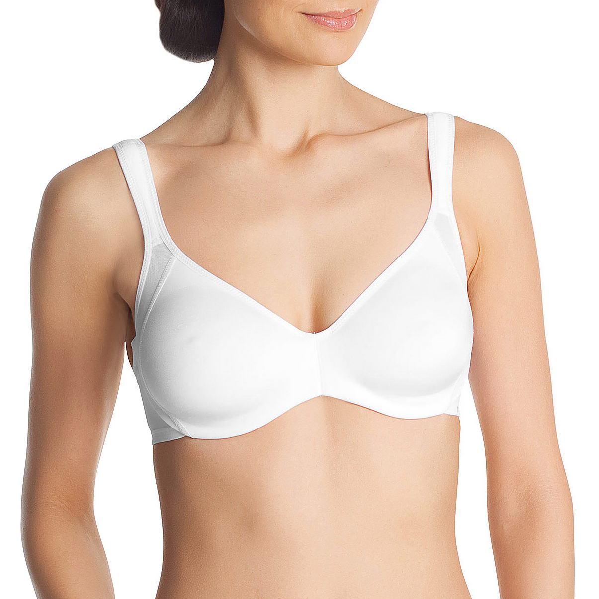 Бюстгальтер формованный DIM Generous Minimizer blanc E85