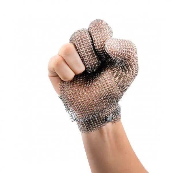 Перчатка трехпалая TEREX кольчужная из нержавеющей стали L