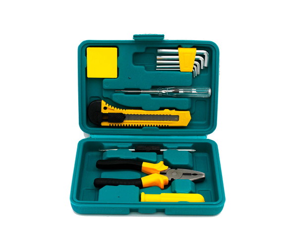 Набор инструментов универсальный VOLTRONIC 12 предметов Teal (YT-8012E)