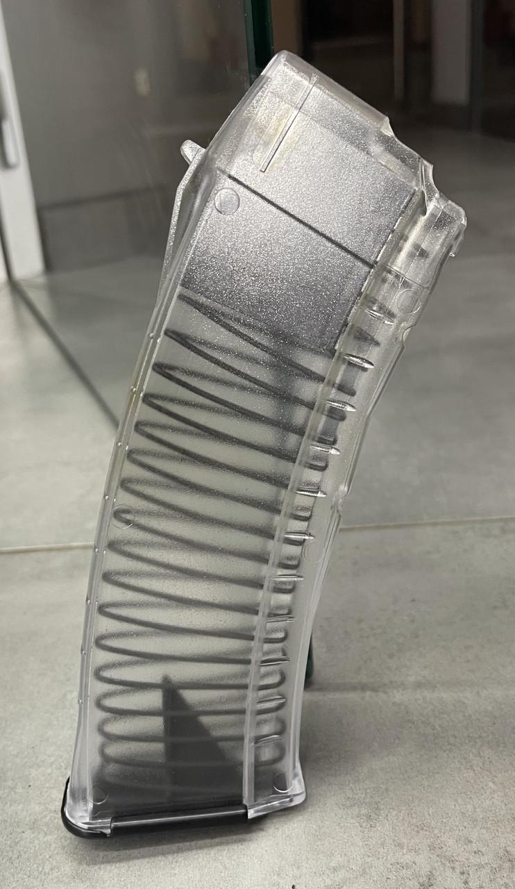 Магазин для АК Форт 5,45x39 мм 30 патронов пластик Прозрачный (1715216840)