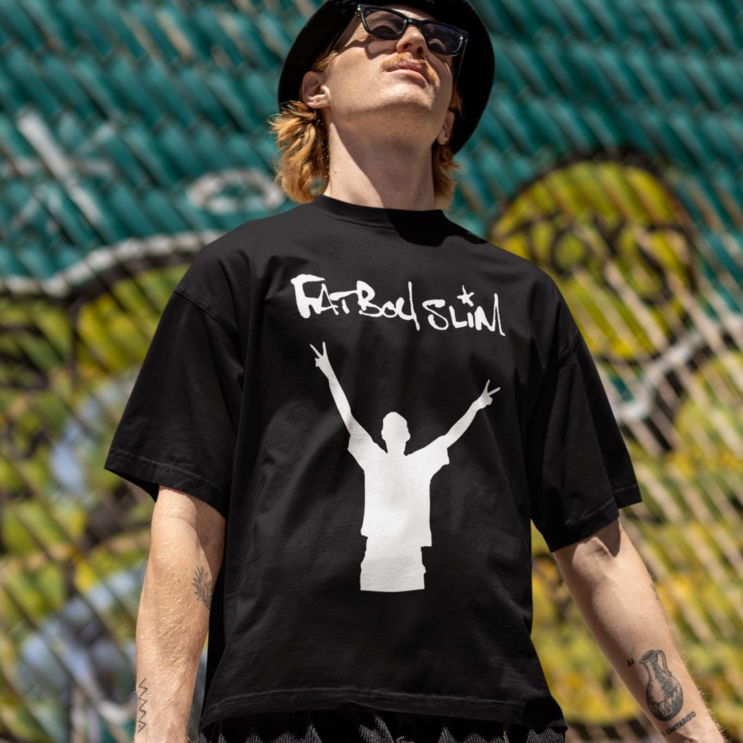Футболка мужская Fatboy Slim Logo 3XL Черный (00000006640)