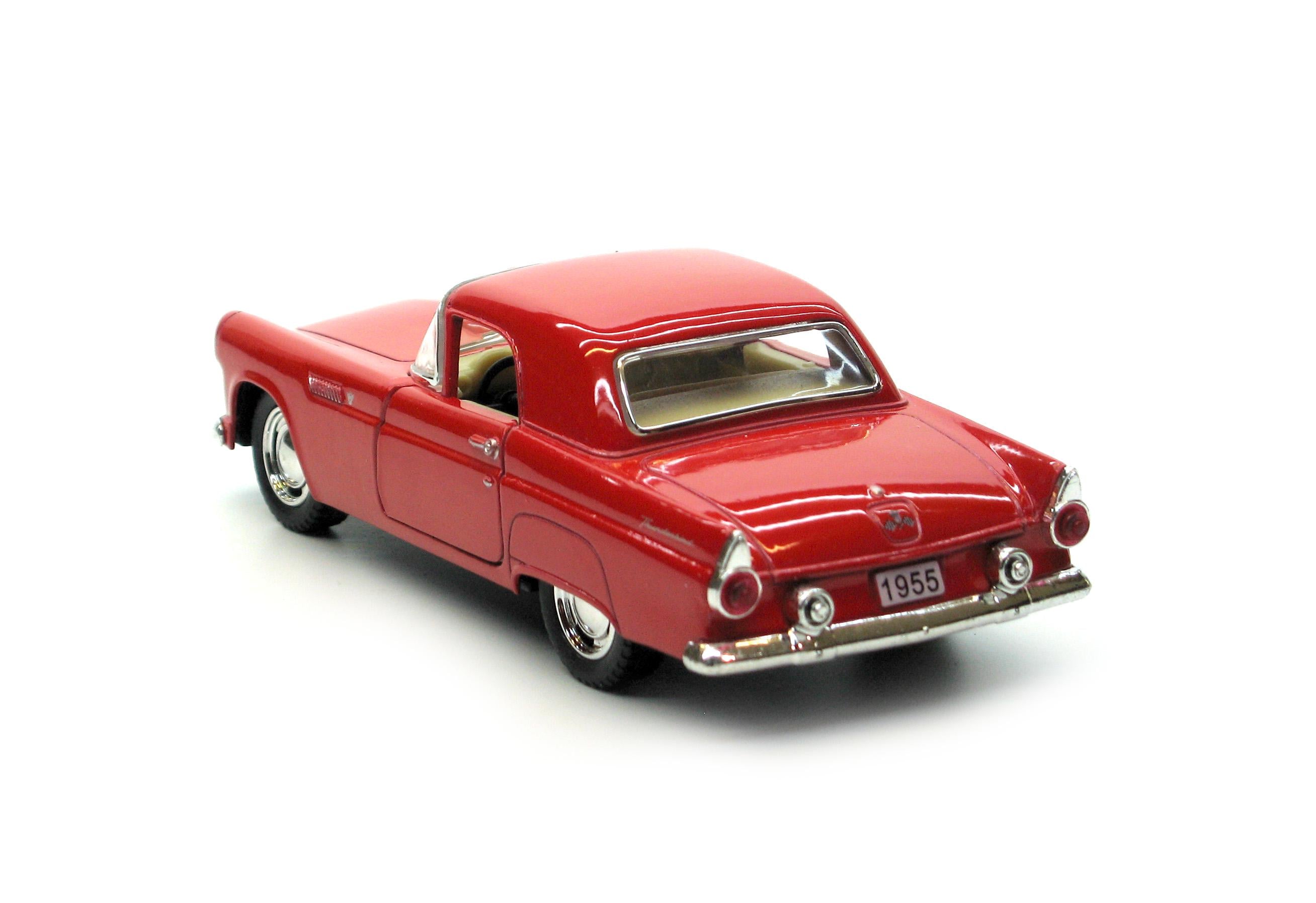 EMINEM CAR FORD THUNDERBIRD赤 1/18 フォード サンダーバード 赤 レッド Lucky Die Cast Ford 1:18