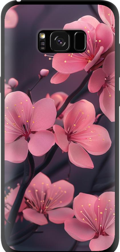 Чехол на Samsung Galaxy S8 Plus Пурпурная сакура (6075b-817-42517)