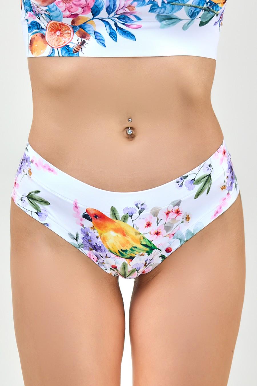 Трусики женские Mememe слип с ярким принтом XL Разноцветный (85084-60238-83)