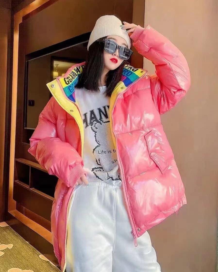 Куртка женская Chica зимняя р. 44-48 Розовый (1300-ян)