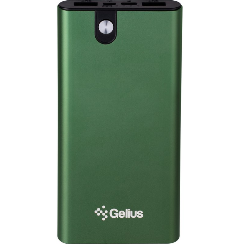 Повербанк Gelius Edge GP-PB10-013 10000 mAh 10W Green - фото 3
