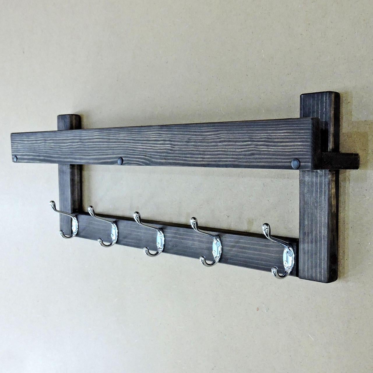 Вешалка для одежды из дерева Торонто Морион (ВДО-000411)