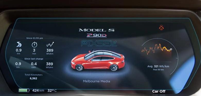 Стекло защитное Pixsel гибридный глянец на приборную панель Tesla Model X 11,8“ 2015 Стекло защитное Pixsel гибридный глянец на приборную панель Tesla Model X 11,8“ 2015