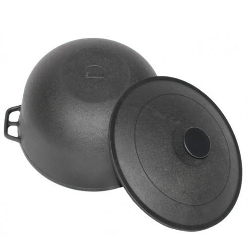 Казан чавунний туристичний з триногою Биол 12 л (0712/ТМ1) - фото 4