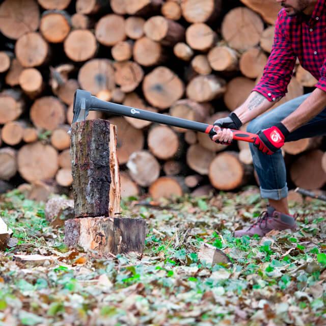 Колун кований Intertool HT-0275 ручка з фібергласу 2200 г (HT-0275) - фото 8 Колун кований Intertool HT-0275 ручка з фібергласу 2200 г (HT-0275) - фото 8