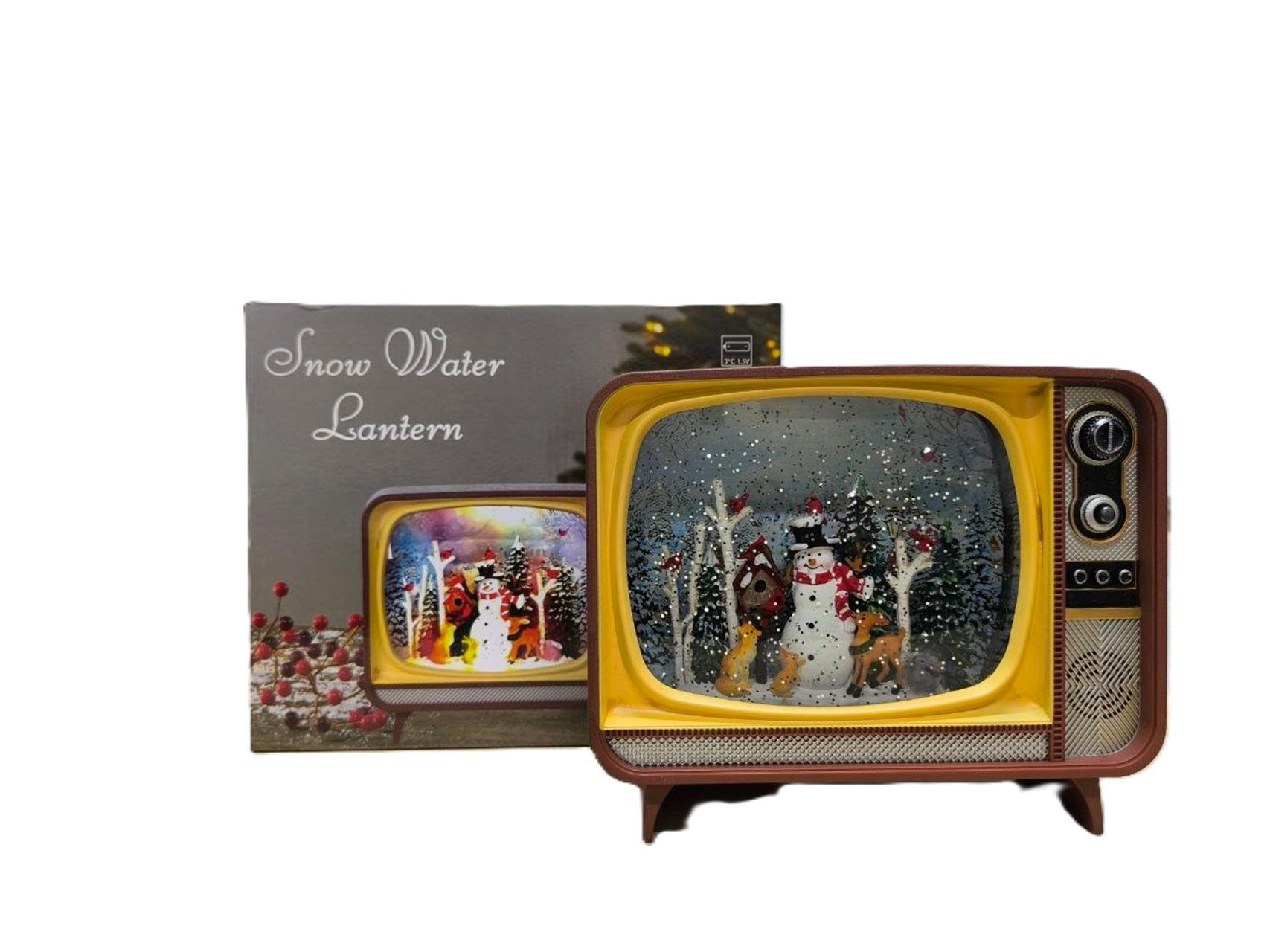 Ночник новогодний Телевизор музыкальный с LED подсветкой (10094) Ночник новогодний Телевизор музыкальный с LED подсветкой (10094)